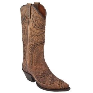 Dan Post Sidewinder Cowboy Boots Hand Stitched